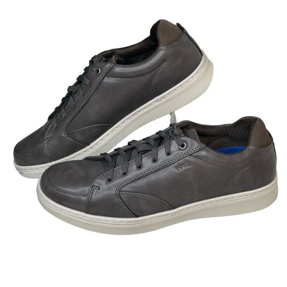 NUNN BUSH Gray Aspire Lace Up Oxford Sneaker Size 8.5 - Picture 3 of 16